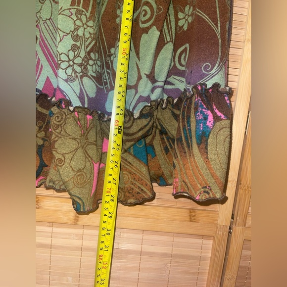 Y2K Charlotte Russe strapless beach dress boho hippie chic woman’s medium - Picture 4 of 5